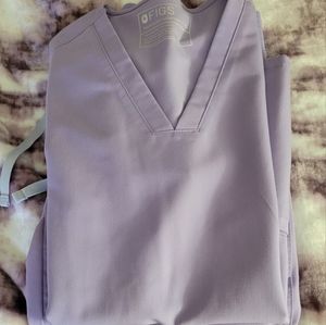 Figs xs light purple set